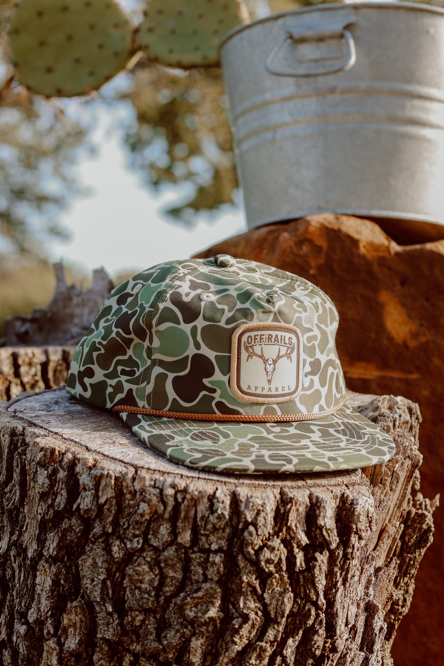 Deer Skull Patch Hat