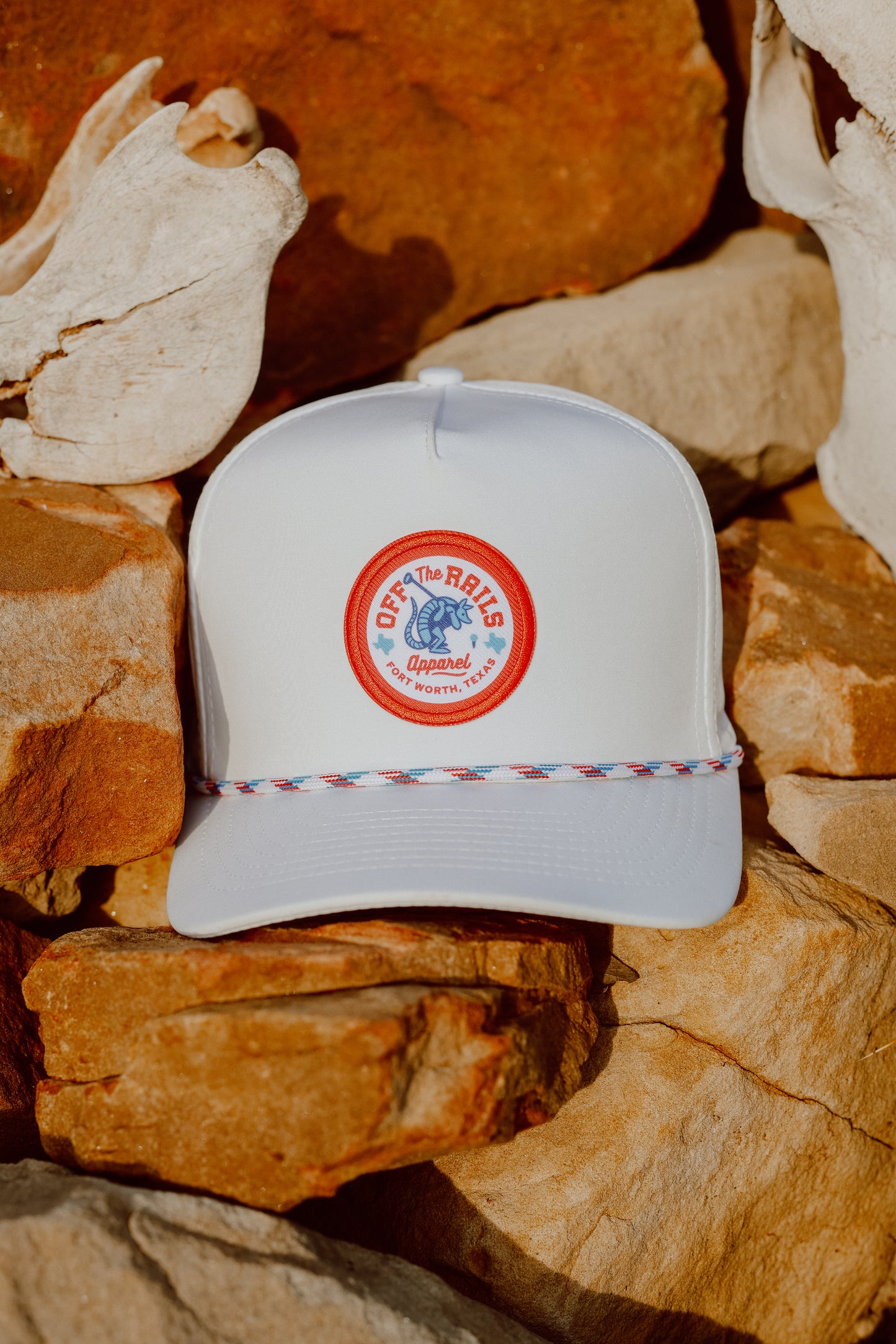 Golfing Armadillo Patch Hat