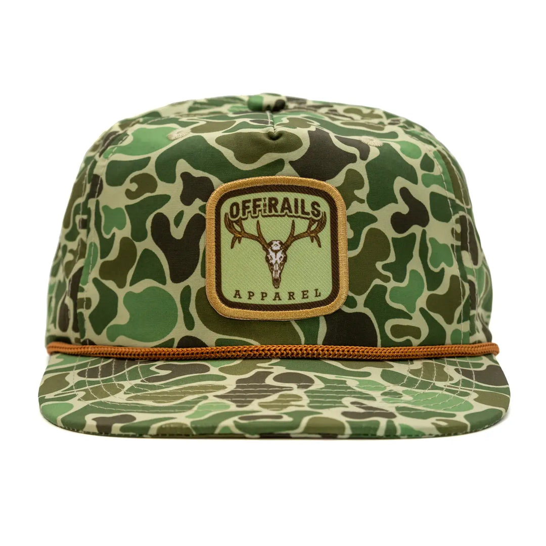 Deer Skull Patch Hat