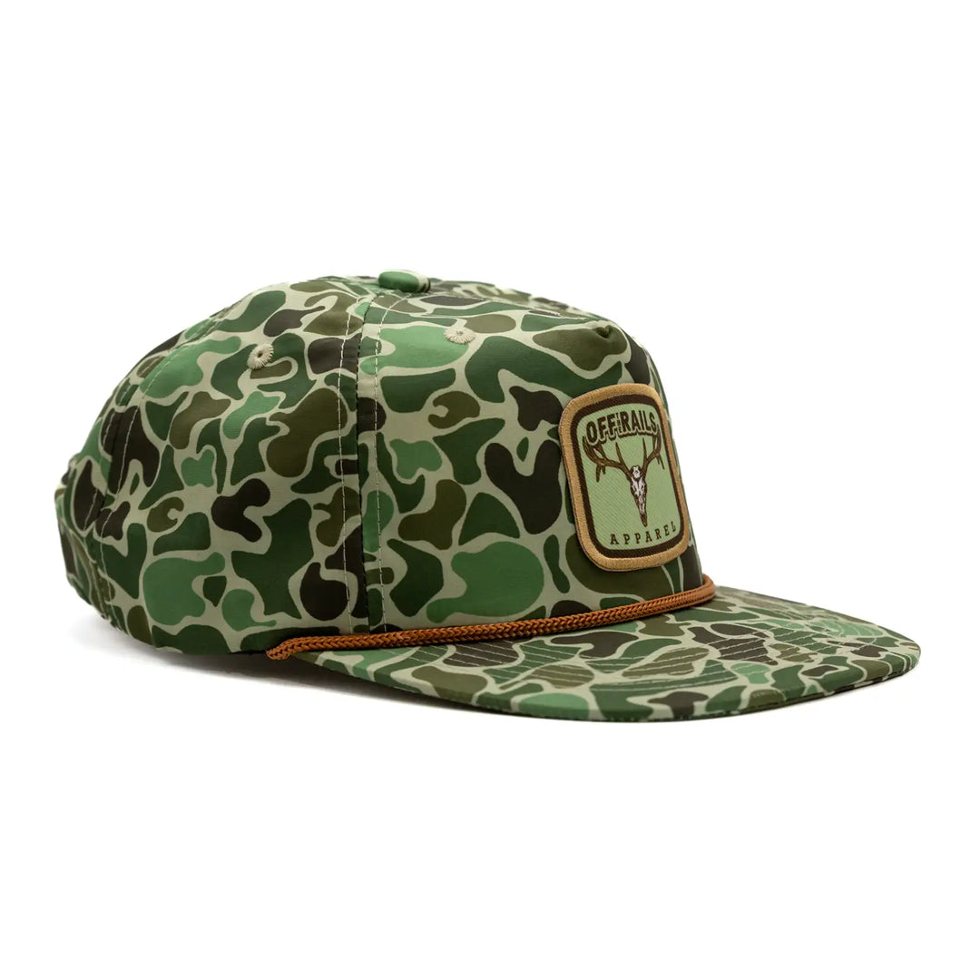 Deer Skull Patch Hat