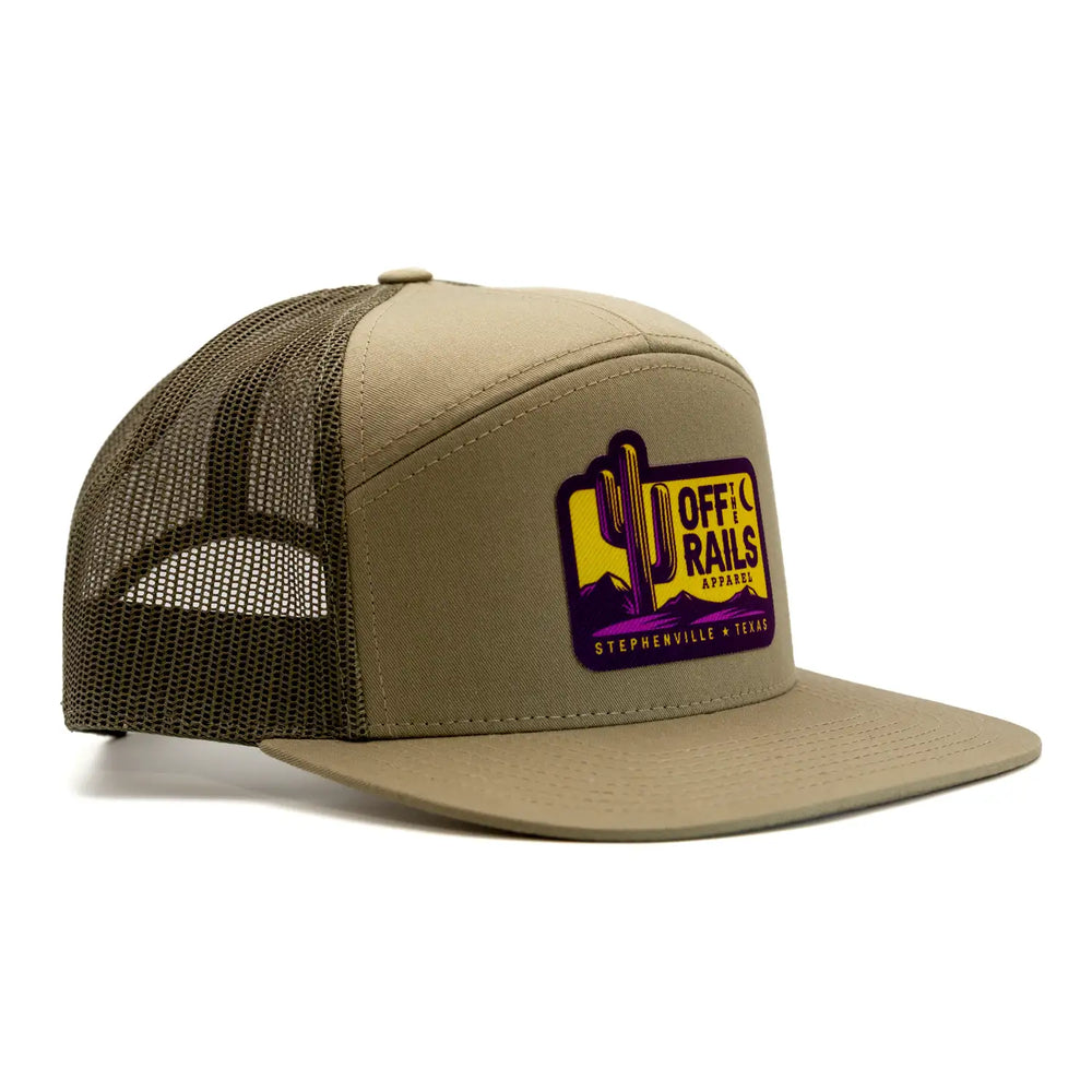 Desert Sundown Patch Hat