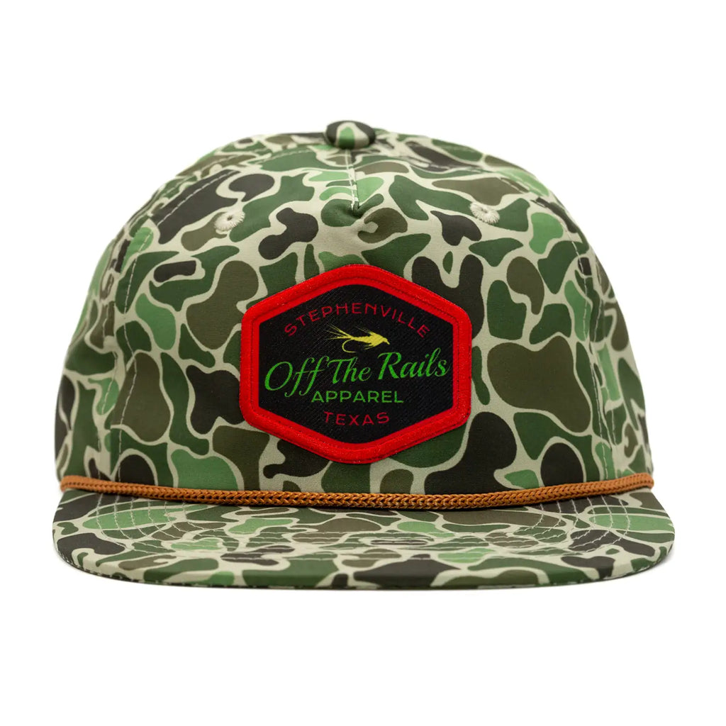 Fish Hook Patch Hat – Off The Rails Apparel