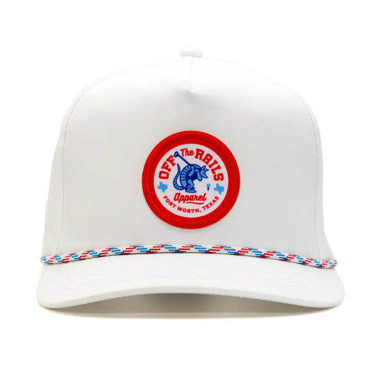 Golfing Armadillo Patch Hat