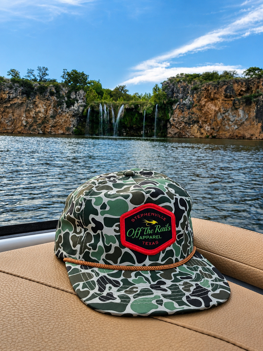 Fish Hook Patch Hat